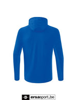 LIGA STAR trainingsjack met capuchon-new royal/wit