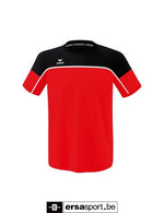 CHANGE by erima T-shirt-rood/zwart/wit