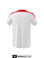 CHANGE by erima T-shirt-wit/rood/zwart