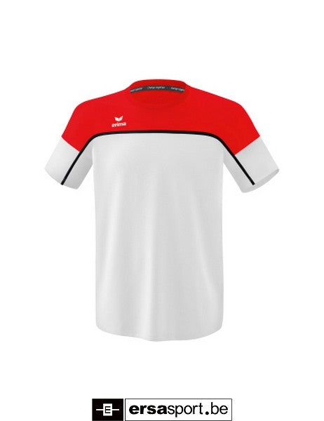 H1-Change tshirt -wit/rood