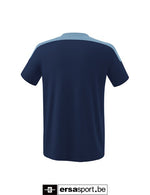 CHANGE by erima T-shirt-new navy/faded denim/wit