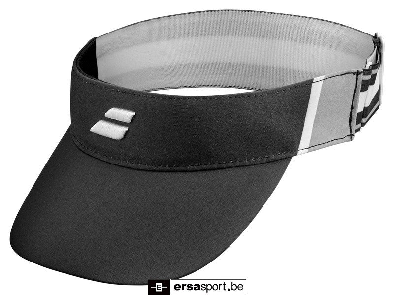 Elastic visor -black/white