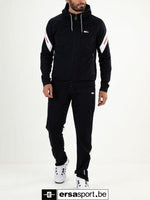 Angus man hooded jacket -dark blue