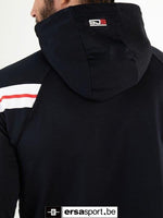 Angus man hooded jacket -dark blue