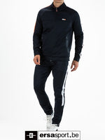 Achille-N024 full zip vest - dark blue