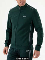 Adi retro green full zip vest