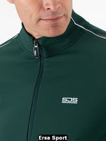Adi retro green full zip vest