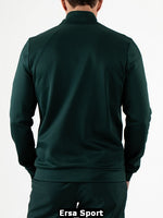 Amiro retro green full zip vest