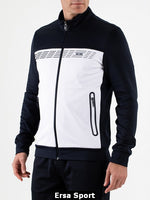 Amiro dark blue full zip vest