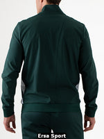 Auric retro green full zip vest