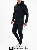 Dayton-N024 pant with zip - dark blue