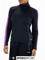 Hinde-N024 half zip - dark blue