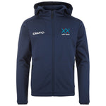 Evolve Hood Jacket Women navy (bedrukt)