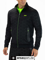 Malek-B001 full zip vest - black