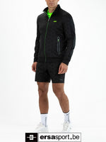 Malek-B001 full zip vest - black