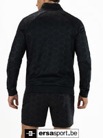 Malek-B001 full zip vest - black