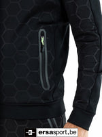 Malek-B001 full zip vest - black