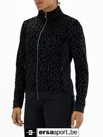 Rosita-B001 full zip vest - black