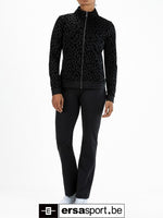Rosita-B001 full zip vest - black