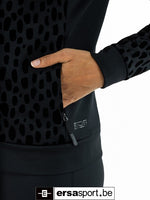 Rosita-B001 full zip vest - black