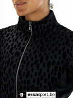 Rosita-B001 full zip vest - black