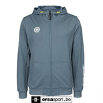 Men hooded jacket -misty green