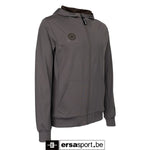 Men hooded jacket -walnut