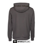 Men hooded jacket -walnut
