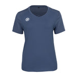 women dry touch tee indigo blue