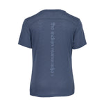 women dry touch tee indigo blue