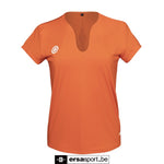 Women breeze tee -sunset oranje