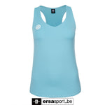 Women breeze tank -serene blue
