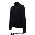 Women cotton track jacket -black