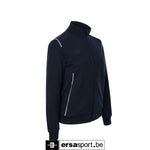 Women cotton track jacket -night blue