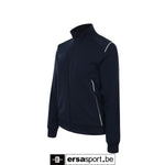 Women cotton track jacket -night blue