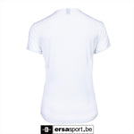 Women breeze round neck tee -white