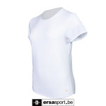 Women breeze round neck tee -white