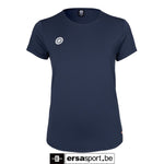 Women breeze round neck tee -night blue