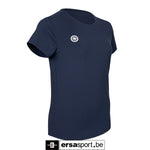 Women breeze round neck tee -night blue