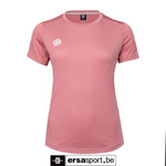 Women agility round neck tee -blush pink