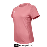 Women agility round neck tee -blush pink