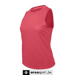 Women sleeveless jacquard top -berry rose