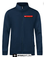 Doubletex sweatvest marine Citrosfeer bedrukt