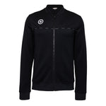 men track jacket black