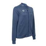 women tranck jacket indigo blue