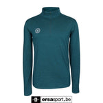 Half zip long sleeve-Ocean