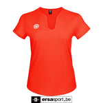 Women breeze tee -orange syrup