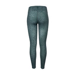 women leopard tight duck green