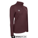 Women performance halfzip -dark berry