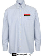 Mens Classic LS Oxford shirt -wit